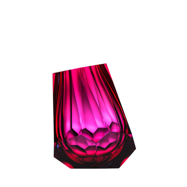 Vase aus Kristallglas - farbig - Moser - Pear - Stamm Vertriebs GmbH - Österreich